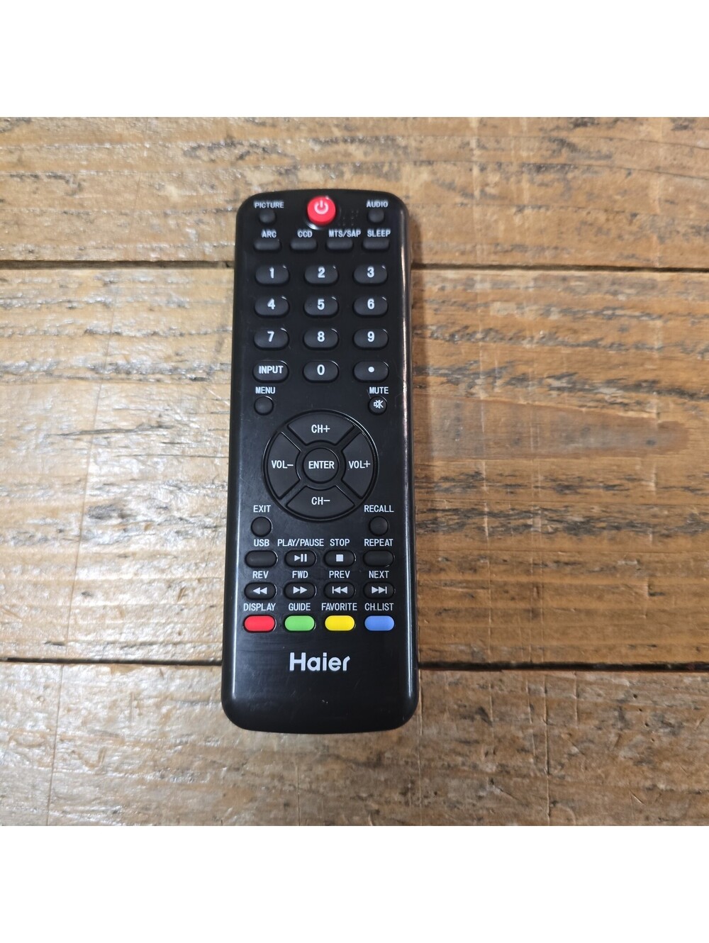 Haier Remote Control HTR-D09B Black For Haier TV Audio